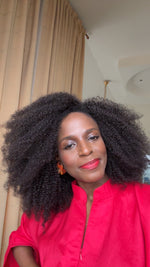 Nketiaa half wig